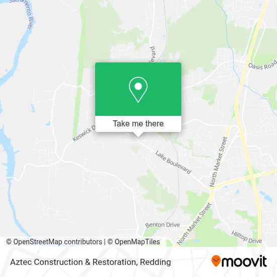 Aztec Construction & Restoration map