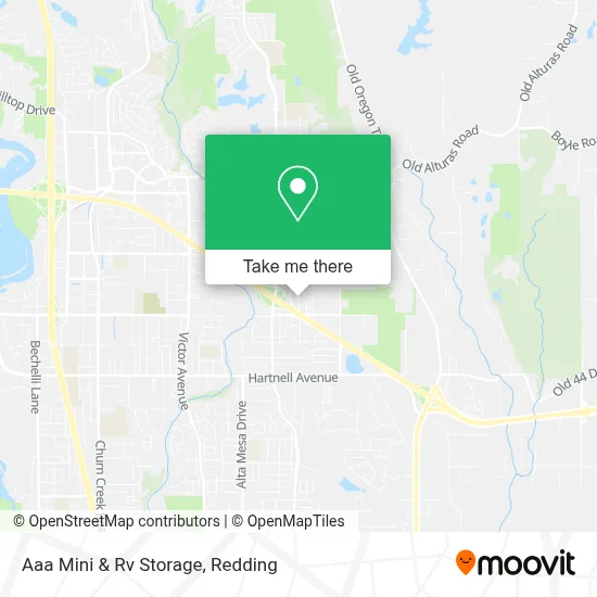 Aaa Mini & Rv Storage map