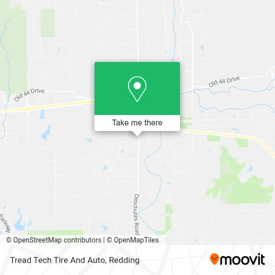 Tread Tech Tire And Auto map