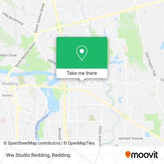 Ww Studio Redding map