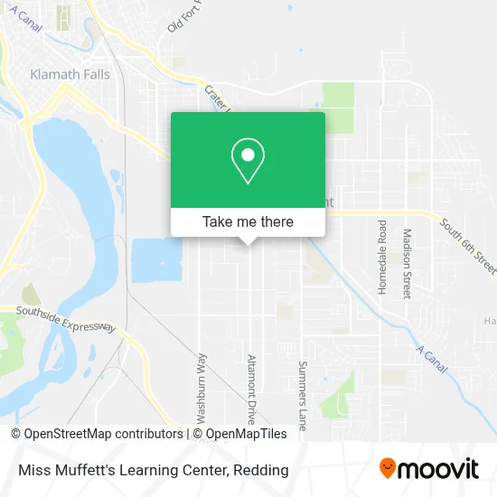 Miss Muffett's Learning Center map