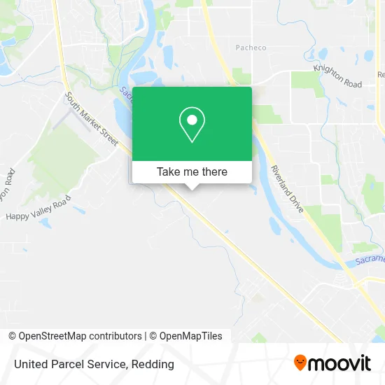 United Parcel Service map