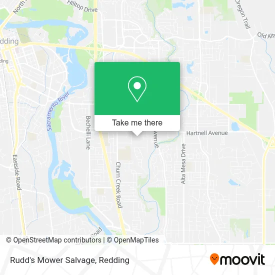 Rudd's Mower Salvage map