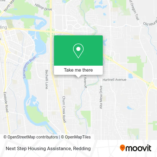 Next Step Housing Assistance map