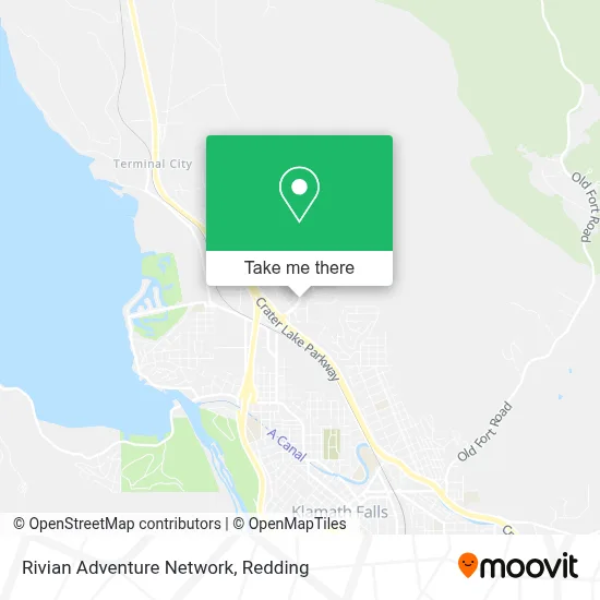 Rivian Adventure Network map