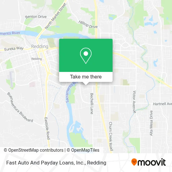 Fast Auto And Payday Loans, Inc. map