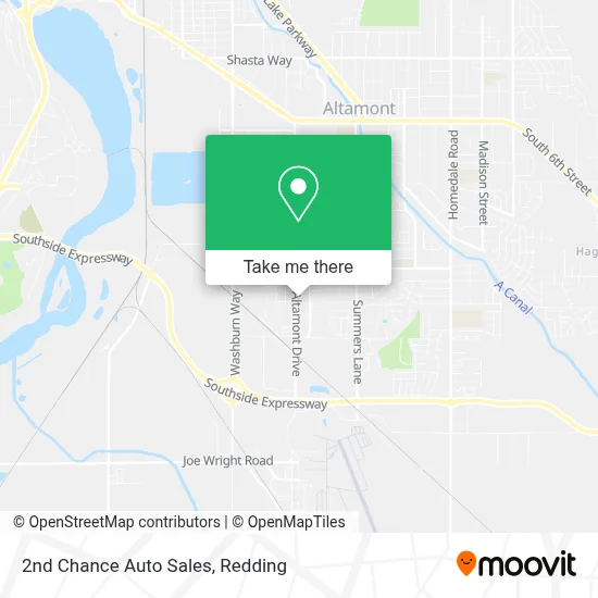 2nd Chance Auto Sales map