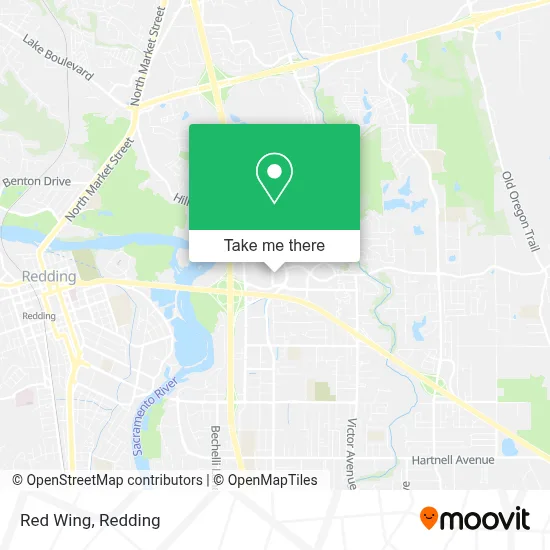Red Wing map