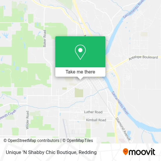 Unique 'N Shabby Chic Boutique map