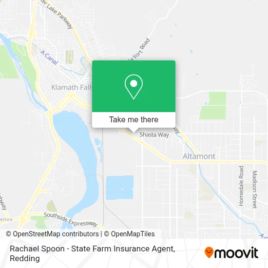 Rachael Spoon - State Farm Insurance Agent map