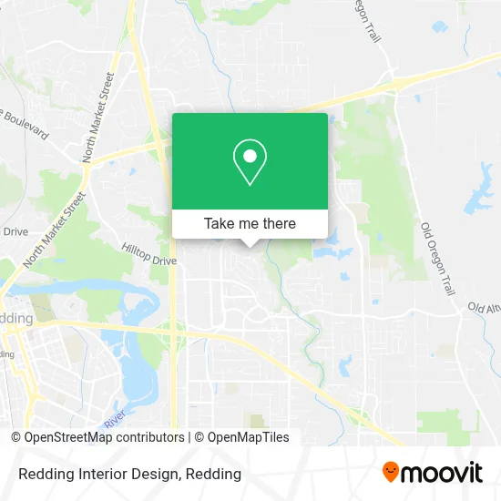 Redding Interior Design map