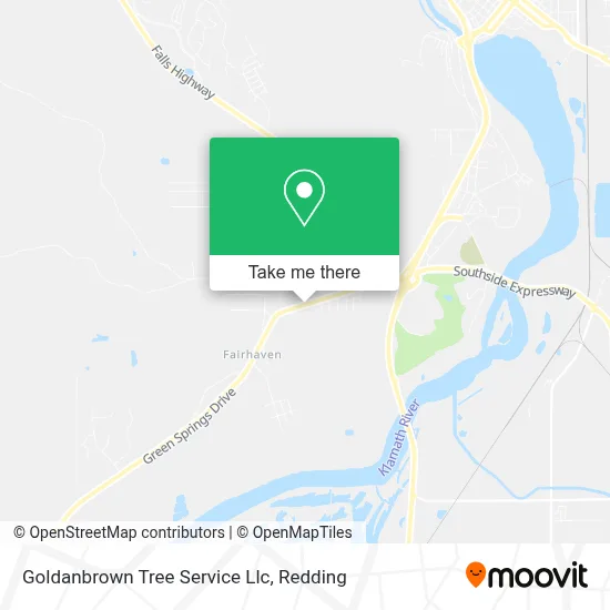 Goldanbrown Tree Service Llc map