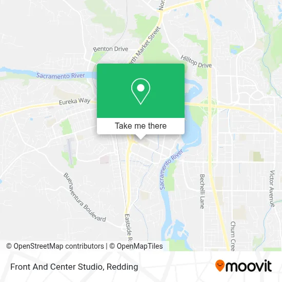 Front And Center Studio map