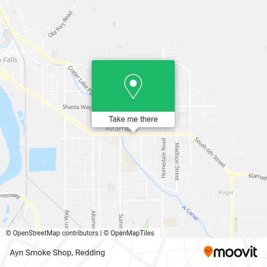 Ayn Smoke Shop map