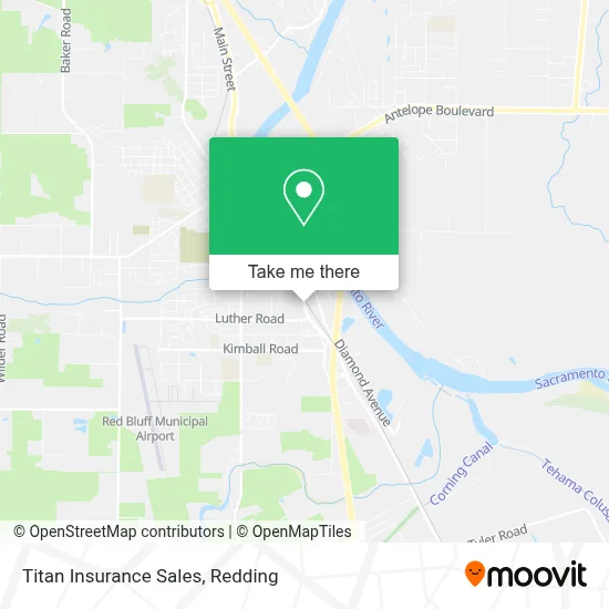 Titan Insurance Sales map