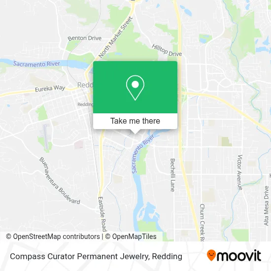 Compass Curator Permanent Jewelry map