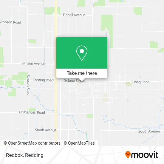 Redbox map
