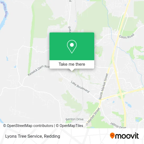 Lyons Tree Service map