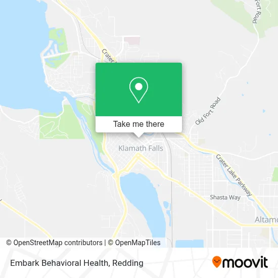 Embark Behavioral Health map
