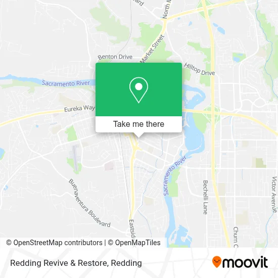 Redding Revive & Restore map