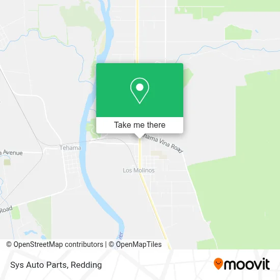 Sys Auto Parts map
