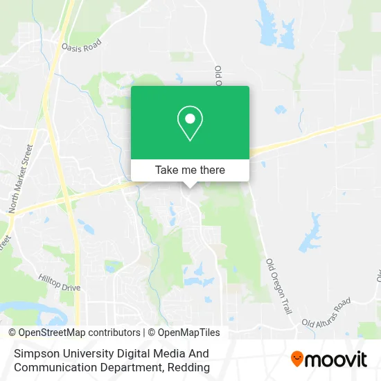 Simpson University Digital Media And Communication Department map