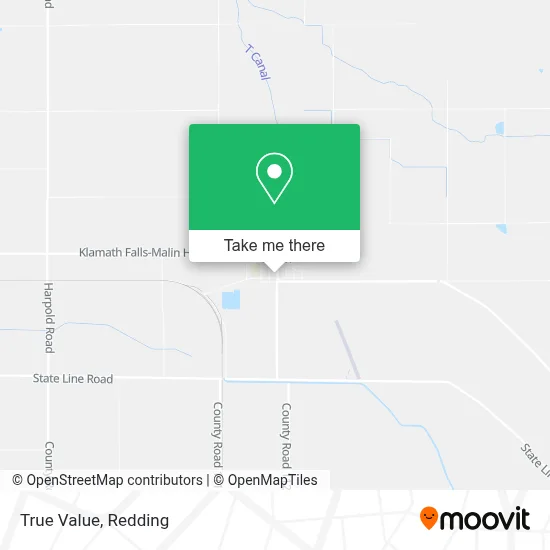 True Value map
