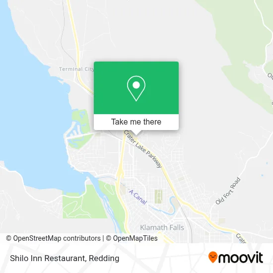 Shilo Inn Restaurant map