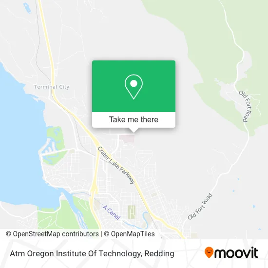 Atm Oregon Institute Of Technology map
