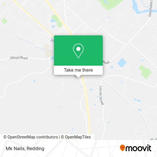Mk Nails map