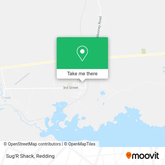 Sug'R  Shack map
