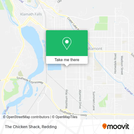 The Chicken Shack map