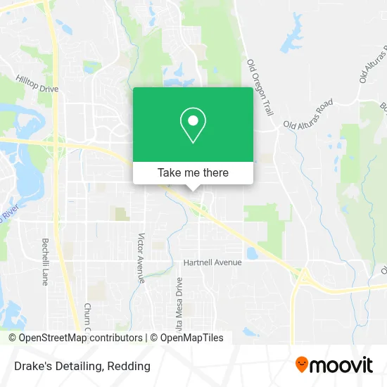 Drake's Detailing map