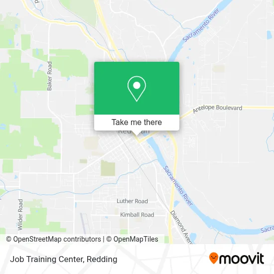 Job Training Center map