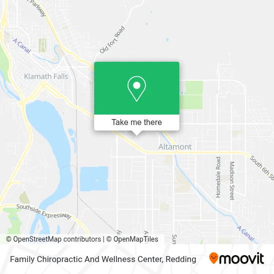 Family Chiropractic And Wellness Center map