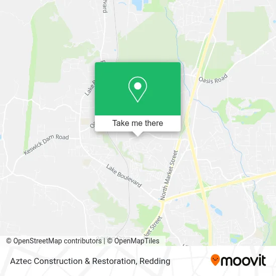 Aztec Construction & Restoration map