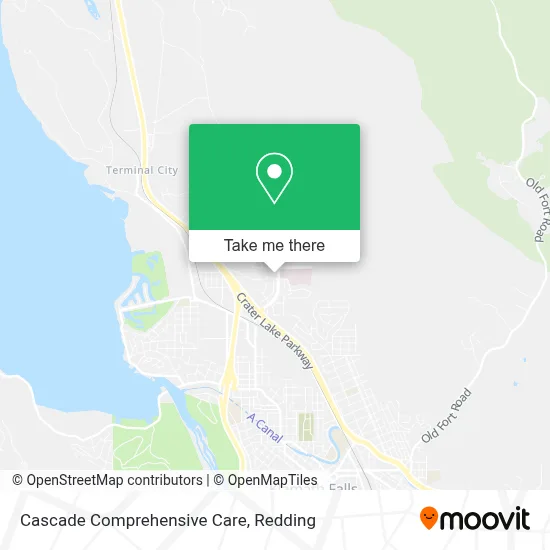 Cascade Comprehensive Care map