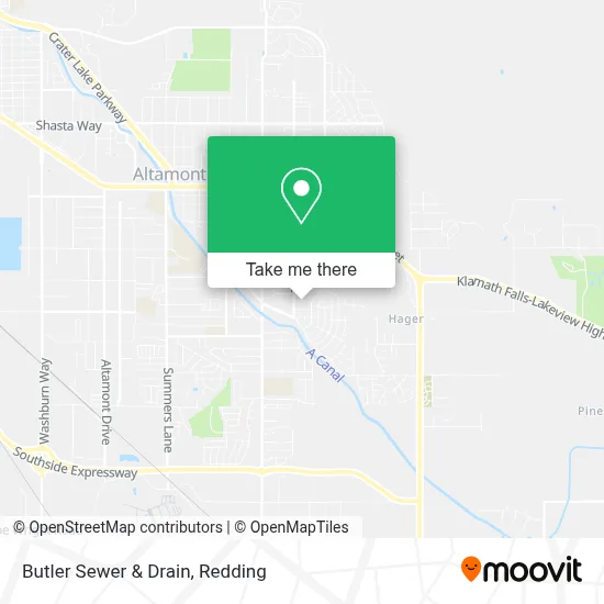 Butler Sewer & Drain map