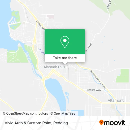 Vivid Auto & Custom Paint map