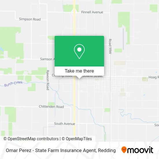 Omar Perez - State Farm Insurance Agent map