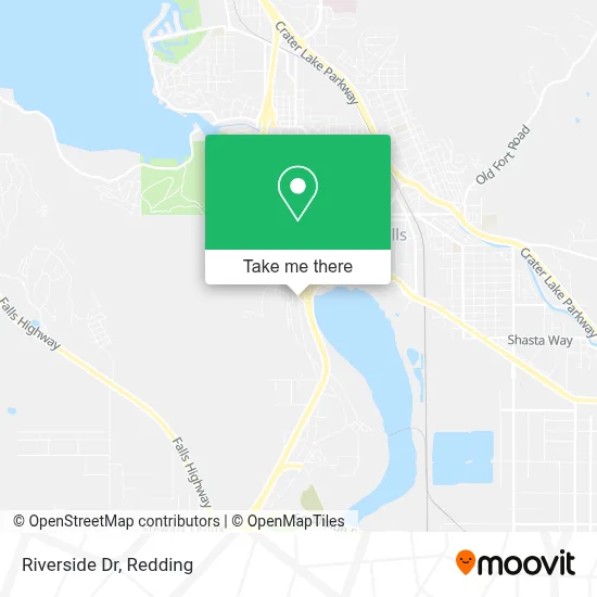 Riverside Dr map