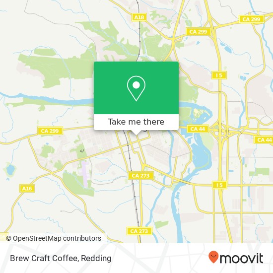Mapa de Brew Craft Coffee