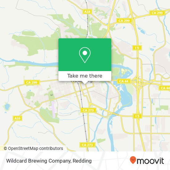 Wildcard Brewing Company map