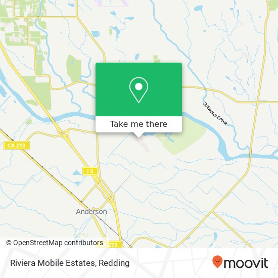 Riviera Mobile Estates map