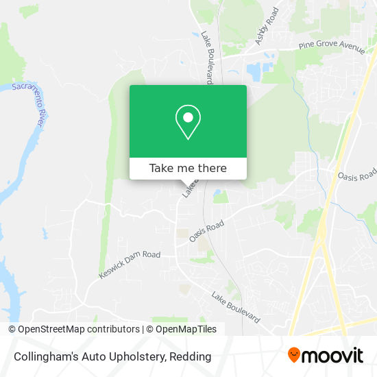 Mapa de Collingham's Auto Upholstery