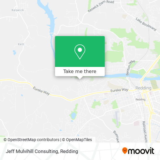 Jeff Mulvihill Consulting map