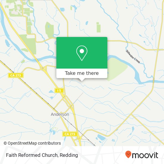 Mapa de Faith Reformed Church