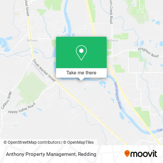 Anthony Property Management map