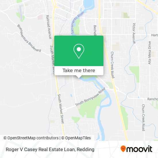 Roger V Casey Real Estate Loan map
