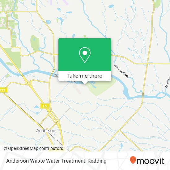 Mapa de Anderson Waste Water Treatment